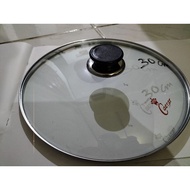 GLASS LID FOR PAN, PAN, AND MARTABAK SIZE 30CM PLUS KNOB