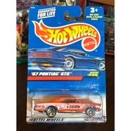 Hot Wheels '67 Pontiac GTO. Mattel Wheels Collector 226. Thailand 1999