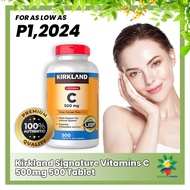 1HealthyPinoy Kirkland Signature Vitamin C 500 mg., 500 Tablets, 100% AUTHENTIC PREMIUM QUALITY - EXPIRY OCT 2024 FEB 2025