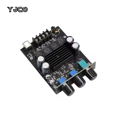 YJCO Audio Amplifier Board 100C TPA3116 100Wx2 Class D Speaker Sound Amplifiers Stereo Home for Pass