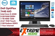 Dell Optiplex 24 7440 AIO I5-6500 8 GB/1TB HDD  23.8  FHD Touch Screen Win 10 1YW
