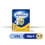AptaGro Growing Up Formula Milk (Step 4) Expire 30/03/21 age 4-9years old milk 600g Susu tepung