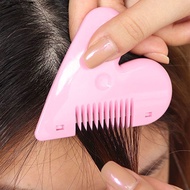 Peach Heart Double-Sided Hair Comb Bangs Trimmer Hair Trimming Comb Children Anti-Cut Hair Cutting Hair Clipper Blade Replaceable