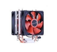 全城熱賣 - 雙熱管CPU散熱器 靜音散熱風扇(烈焰戰艦無燈)