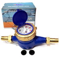 SNI IRON Body Water Meter Water Meter/ Water Flow Meter Original IMD/ SNI Iron Water Meter 1/ 2 INCH