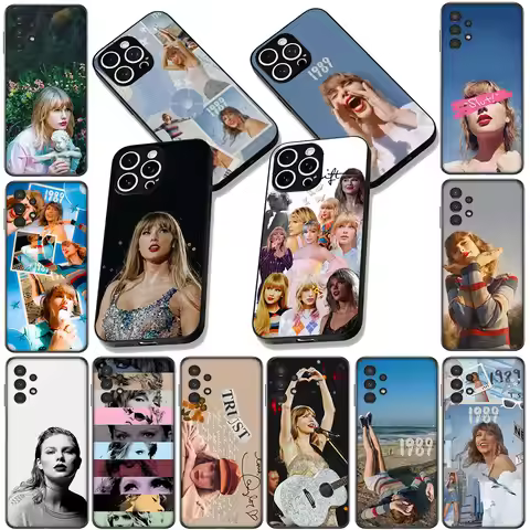 Phone Cover for Xiaomi Redmi 15C 15 A5 A7 9A 9C NFC 9T Note 9 8 Casing Silicone Case T-Taylors TS S-