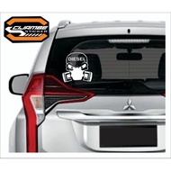 Diesel cutting Sticker