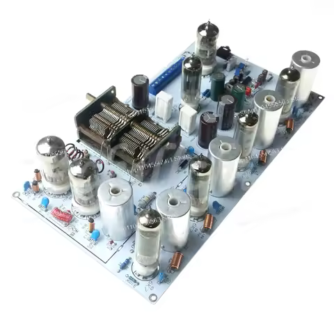 Vacuum Tube FM Stereo Radio Receiver 88-108MHz Digital Tuner Retro AM FM Radio with Speaker for Home