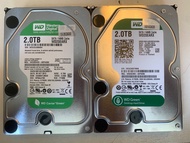 WD 2TB 3.5” Harddisk x2 3.5吋 硬碟 2 隻