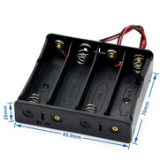 Pin 18650 Pack 1/2/3/4 DIY Lithium Battery Box/18650 Battery Holder/with Line 1/2/3/4