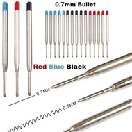 5/10/20pcs L:3.9 In/99mm Ballpoint Pen G2 Refills for Medium Point blue red Black Ink Rods for Writi