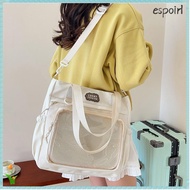 ESPOIR Shoulder Pain Bag, Japanese Style  High School Bag,  Leisure Student Y2K Harajuku Crossbody B