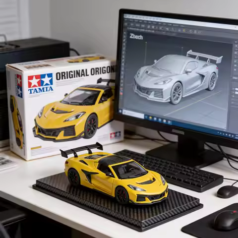 1:32 Chevrolet Corvette C8 ZR1X Track Enhanced Version Supercar Alloy Sports Car Model Diecast Metal