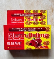 Merah Delima Kapsul Asam Urat Rhematik Nyeri Sendi Plus Madu Tawon Original - Ramuan Shin Si