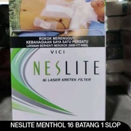 ROKOK NESLITE MENTHOL 16 BATANG 1 SLOP