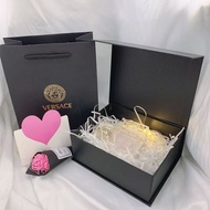 [YNYU] Verace Versace Paper Bag Lipstick Perfume Gift Box Empty Box Counter Packaging Bag Handbag Gi