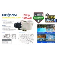 Neovin 1500W /2.0Hp x 2-inch Heavy Duty Swimming Pool Pump