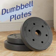 【1pcs】 1kg Dumbbell Plate Rubber Coated Eco Friendly Dumbbell Weight dumbbell Fitness equipment