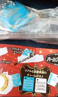 【全新】日本迷你樂器吊飾-豎笛（黑色）