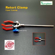 ( LOCAL READY STOCK ) Retort Clamp stainless steel, 3 jaw