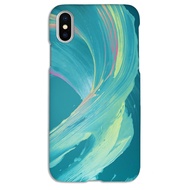 wave paint hard case for Samsung s6 s7 edge note 5 8 9 M20 A50 10 S20 PLUS ULTRA