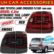 Toyota Land Cruiser FJ100 1998 - 2005 ( Diesel 4.2cc ) Dynamic Taillamp Tail Lamp With Signal Runnin