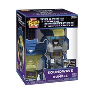 Funko Pop Bitty Pop (Brand New) Marvel Hulkbuster with Iron Man Transformers Soundwave with Rumble