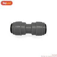 Kegland 2pcs Grey Duotight Valve 8mm (5/16”) Female X 8mm (5/16”) Female Valve Push in Joiner