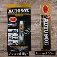 AUTOSOL Metal Polish Cleaner Stainless Steel Brass Rust 15g 15gr 50g 50gr