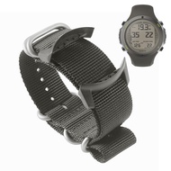 Fit SUUNTO D6 D6i Dive Computer Strap Nylon ZULU Strap