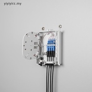 Yiyiyirz 4 Core Fiber Optic Terminal Box FTTH Entry Device for Enterprise Cabling Infrastructure Hig