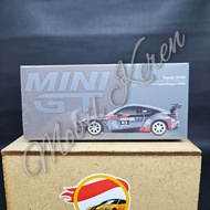 Diecast Mini GT Toyota GR86 Larry Chen's HKS Turbocharged GR86 rubber tires