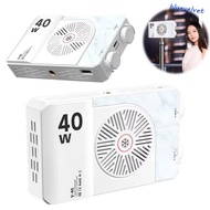 BLUEVELVET Mini LED Video Lamp, 4400mAh Battery CRI/TLCI 90+ RGB LED Camera Light, Compact FX 8 Mode