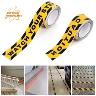 PUREHAIRBEAUTY Hazard Warning Tape Durable Barrier Marking Floor Tape