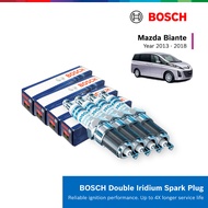 Bosch Double Iridium Spark Plug for Mazda Biante (4 Pcs/Set) VR7NII33X