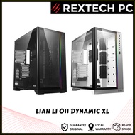 LIAN LI PC-O11 DYNAMIC XL ROG E-ATX PC Desktop Casing - Black / White