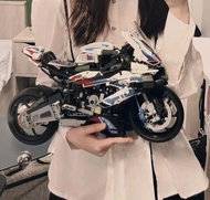 LEGO Đồ chơi xếp hình 1920pcs M 1000RR Mô hình Khối xây dựng Tương thích với 42130 Đồ chơi xe máy t