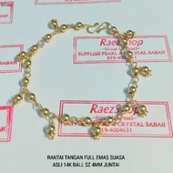 14K GOLD FULL HANDMADE CHAIN