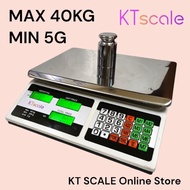 40KG TIMBANG KT SCALE DIGITAL PRICE COUNTING SCALE