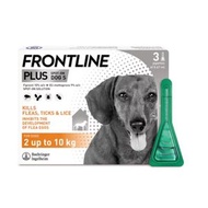 FRONTLINE - FRONTLINE 狗用品 Plus for Dogs 狗用殺蝨滴 (小型犬專用) (FPS) #狗用品