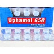 Uphamol Fever & Headache 650 (10s) e:2029 UPHAMOL 650MG 10 BIJI DEMAM SAKIT KEPALA