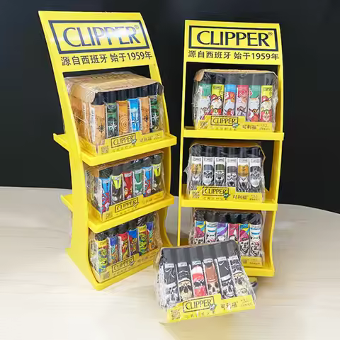 Clipper Grinding Wheel Original Gasoline Lighter Nylon Torch Free Fire Pocket Refillable Gas Lighter