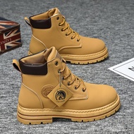 KY/16 Worker Boots Dr. Martens Boots Men's Casual Elevator Shoes10cmAutumn Thick Bottom High-Top Desert Boots Leisure Ca