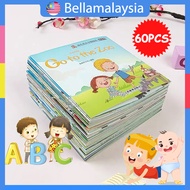 Bella 60Books/Set  english story book for kids smart audio learn and play english book  bedtime read