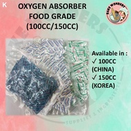 ♠✁✓Penyerap Oksigen Oxygen Absorber 100cc/150cc Food Grade