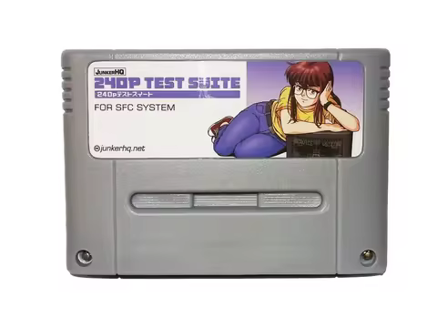 240p Test Suite - SNES/Super Famicom Edition240p Test Suite - SNES/Super Famicom Edition 16 Bit Game