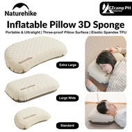 Naturehike Inflatable Pillow 3D Sponge Portable Ultralight Weight Only 160g Camping Outdoor Travel
