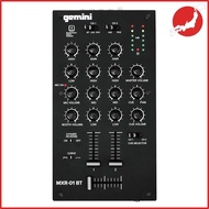 Gemini GEMINIBluetooth 2ch DJ Mixer with Gain & EQ MXR-01BT [Authorized in Japan