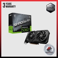 MSI GEFORCE RTX 5060 Ti 8G SHADOW 2X OC PLUS 8GB / 16GB GDDR7 128bit 4608CC DX12 NVIDIA DLSS 4 DUAL 