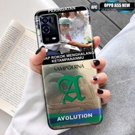 Casing Oppo A55 - AFC (ALFACASE) Case Motif ROKOK - Silikon Case Lucu - Motif keren - Motif CeweK Co